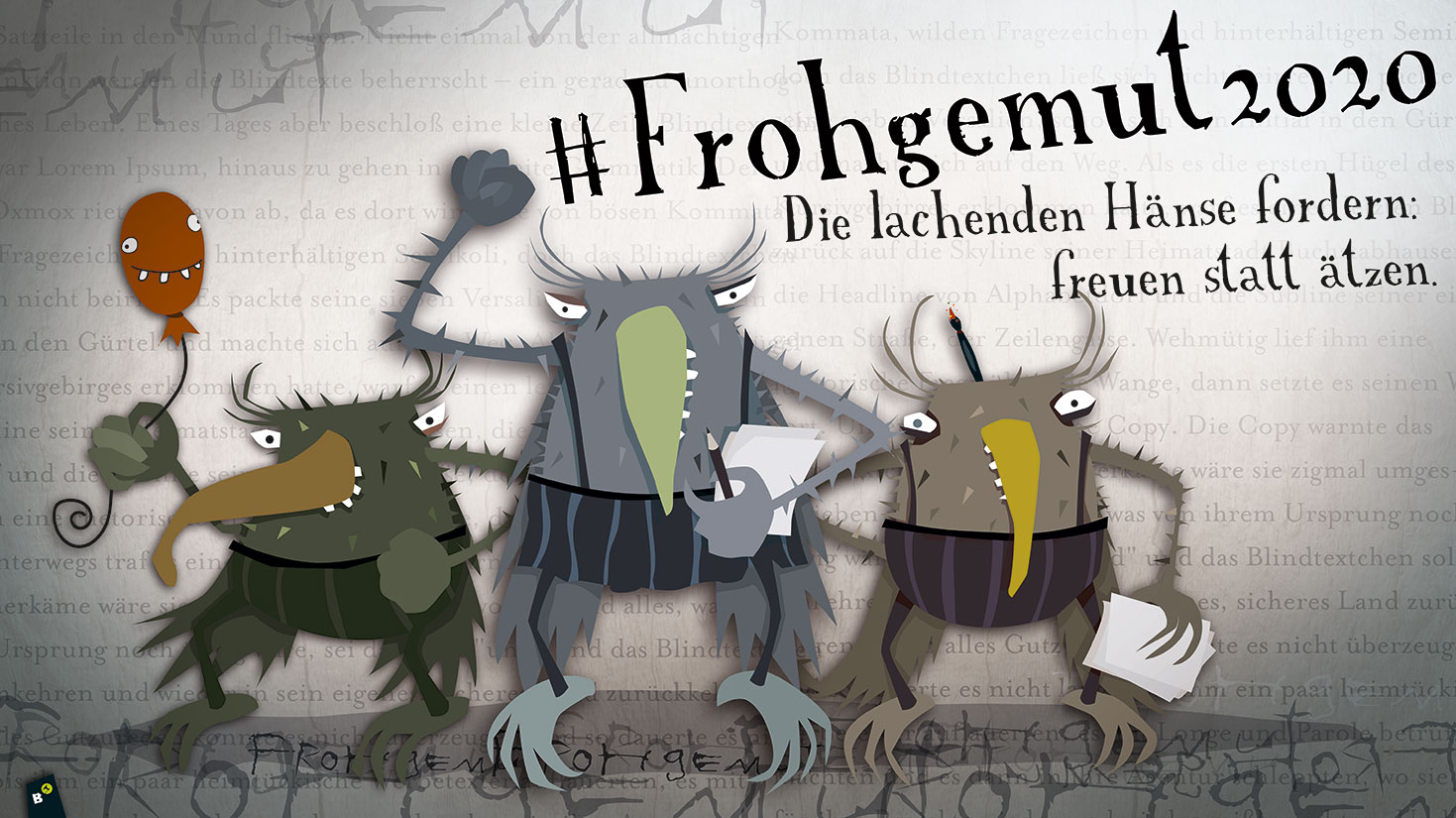 Banner für Social-Media-Aktion