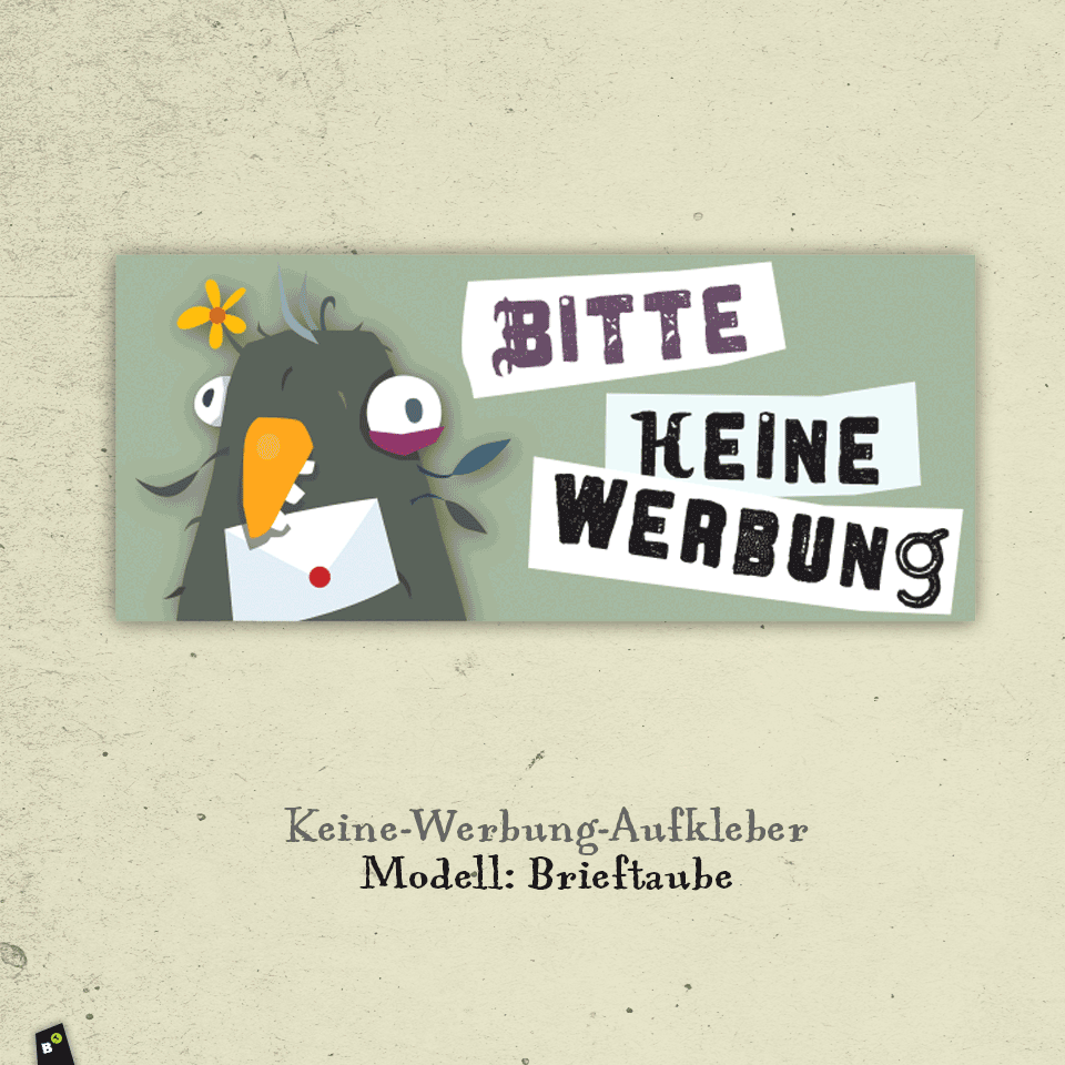 Briefkasten-Aufkleber: Projekt mit und für meine Unterstützer*innen auf patreon